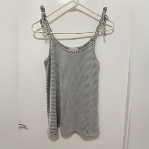 Olivia Rae Stripped Tie Top